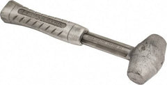 American Hammer - 3 Lb Head 1-1/2" Face Lead Alloy Nonmarring Lead Hammer - 12" OAL, Aluminum Handle - Exact Industrial Supply
