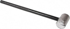 American Hammer - 18 Lb Head 3-1/2" Face Lead Alloy Nonmarring Lead Hammer - 29" OAL, Aluminum Handle - Exact Industrial Supply