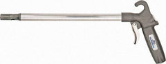 Guardair - 120 Max psi Safety Extension Tube Pistol Grip Blow Gun - 1/4 NPT, 12" Tube Length - Exact Industrial Supply