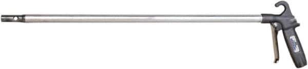 Guardair - 120 Max psi Safety Extension Tube Pistol Grip Blow Gun - 1/4 NPT, 24" Tube Length, Aluminum - Exact Industrial Supply