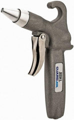 Guardair - 150 Max psi Solid Conical Pistol Grip Blow Gun - 1/4 NPT, Aluminum - Exact Industrial Supply