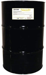 Accu-Lube - Accu-Lube LB-6100, 55 Gal Drum Cutting & Sawing Fluid - Natural Ingredients, For Cutting, Drilling, Grinding, Milling, Punching, Stamping, Tapping - Exact Industrial Supply