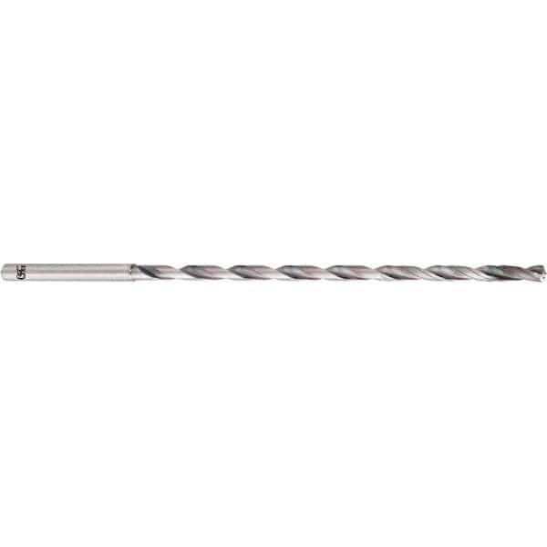 Extra Length Drill Bit: 0.2441″ Dia, 140 °, Solid Carbide EgiAs Finish, Straight-Cylindrical Shank, Series 6540