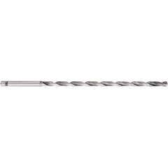 Extra Length Drill Bit: 0.2362″ Dia, 140 °, Solid Carbide EgiAs Finish, Straight-Cylindrical Shank, Series 6540