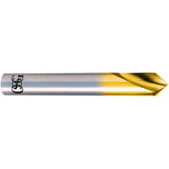 OSG - 16mm Body Diam, 90°, 118mm OAL, High Speed Steel Spotting Drill - Exact Industrial Supply