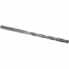 OSG - 5.7mm 140° Spiral Flute Solid Carbide Taper Length Drill Bit - Exact Industrial Supply