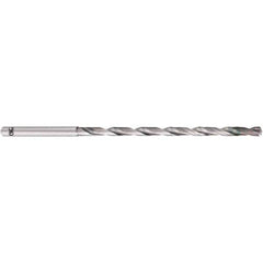 OSG - 19/64" 140° 2-Flute Solid Carbide Extra Length Drill Bit - Exact Industrial Supply