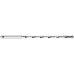 OSG - 3.5mm 140° 2-Flute Solid Carbide Extra Length Drill Bit - Exact Industrial Supply