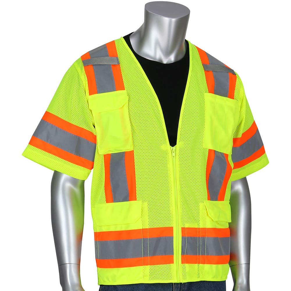 Pip Vests PIP - High Visibility Vests Vest Style: Surveyor's Vest Type: Hi ...