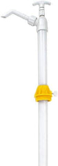 lumax - Oil Lubrication 0.06 Gal/Turn Flow Polypropylene Lever Hand Pump - For 15 to 55 Gal Container - Exact Industrial Supply