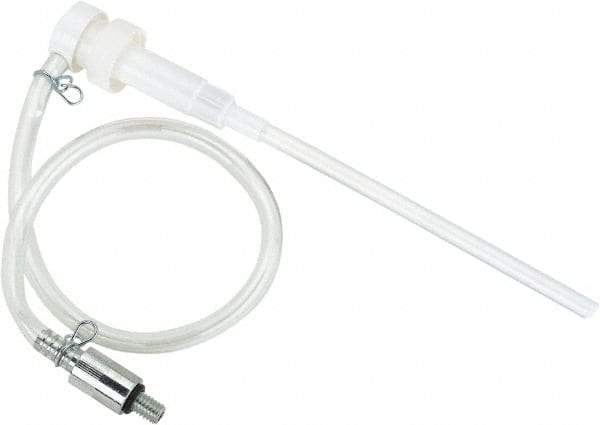 lumax - Oil Lubrication Plastic Lever Hand Pump - For 1 Qt Container - Exact Industrial Supply