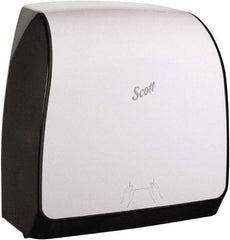 Kimberly-Clark Professional - Manual, Plastic Paper Towel Dispenser - 1 Roll, White - Exact Industrial Supply