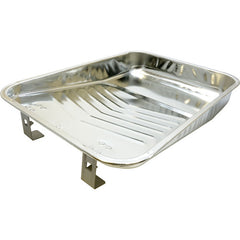 9″ Galvanized Steel Paint Tray, 2 Quart Capacity - Exact Industrial Supply