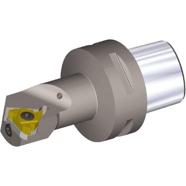 Kennametal - Insert Style LT16NL, 105mm Head Length, Left Hand Cut, Internal Modular Threading Cutting Unit Head - System Size PSC63, 27mm Center to Cutting Edge, Series PSC - Exact Industrial Supply