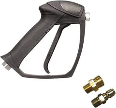 Simpson - 5,000 Max psi Fixed Pressure Washer Spray Gun - 7-7/8" Long, Plastic, NPT - Exact Industrial Supply