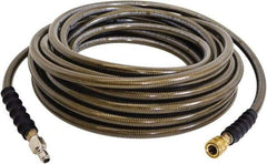 Simpson - 4,500 Max psi 2 Piece Pressure Washer Hose - 150' Long, Polyurethane, NPT, Female & Male - Exact Industrial Supply