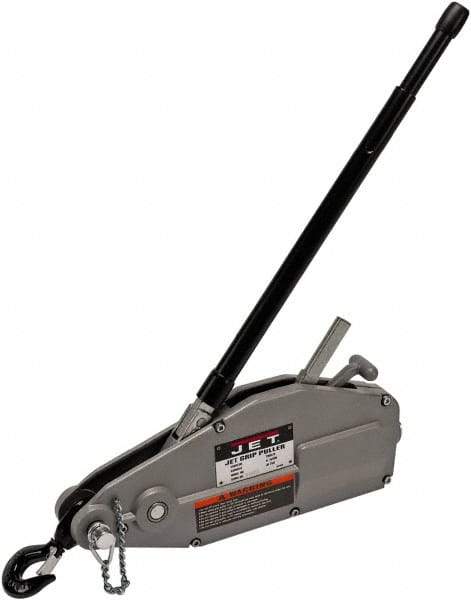 Jet - 3,000 Lb Lifting Capacity, Puller Hoist - Made from Wire Rope - Exact Industrial Supply