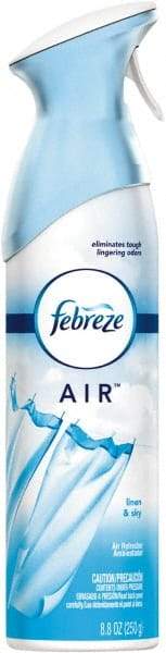 Febreze - 8.8 oz Aerosol Can Air Freshener - Liquid, Linen & Sky Scent - Exact Industrial Supply