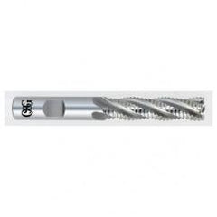 1-1/4'' Dia. - 6-1/4'' OAL - Bright M-42 Cobalt- Roughing SE EM - 6 FL - Exact Industrial Supply
