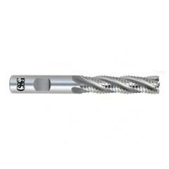 1-1/2" Dia. - 7-1/2" OAL - Bright HSS Co- Roughing SE EM - 6 FL - Exact Industrial Supply