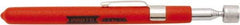 Proto - 5-1/2" Long Magnetic Retrieving Tool - 1.5 Lb Max Pull, 25-1/2" Collapsed Length, Steel Coil/Plastic - Exact Industrial Supply