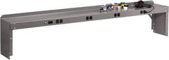 Tennsco - Steel Workbench & Workstation Riser - 10-1/2" Deep, Use with Tennsco Workbench - Exact Industrial Supply