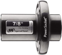 Ingersoll-Rand - 1/2" Drive 7/8" Standard Magnetic Nonsparking Universal Impact Socket - 6 Points, 3-1/10" OAL - Exact Industrial Supply