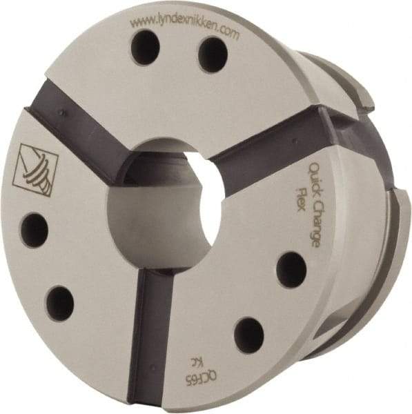 Lyndex - 17/32", Series QCFC65, QCFC Specialty System Collet - 17/32" Collet Capacity, 0.0004" TIR - Exact Industrial Supply