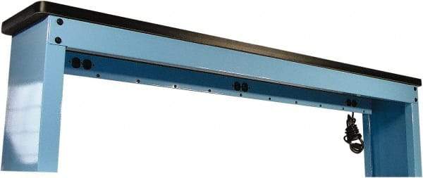 Proline - Workbench & Workstation Shelf - 12" Deep, Use with Workbench - Exact Industrial Supply