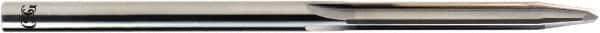 OSG - 0.128" Reamer Diam, 1.257" Flute Length, Combo Drill & Reamer - 6" OAL, Right Hand Cut, Solid Carbide, Bright Finish - Exact Industrial Supply