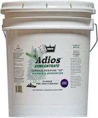 Werth Sanitary Supply - 5 Gal Bucket Cleaner/Degreaser - Liquid, Biodegradable Cleaner & Degreaser, Butyl-Free, Phosphate-Free, Water-Based, No VOC, Lavender - Exact Industrial Supply