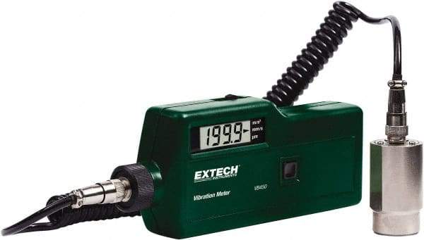 Extech - Vibration Meters Meter Type: Vibration Meter Vibration Measurement Range: 10Hz to 1500Hz - Exact Industrial Supply