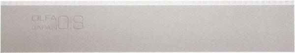 Olfa - Carbon Steel 1-Edge Scraper Replacement Blade - 2-1/2" Blade Length x 7.3" Blade Width, For Floor Scrapers - Exact Industrial Supply