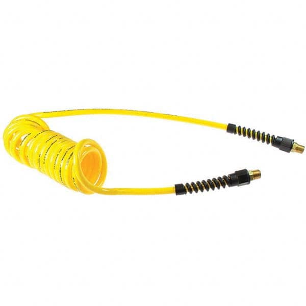 Coilhose Pneumatics - Coiled & Self-Storing Hose Inside Diameter (Inch): 3/8 Material: Polyurethane - Exact Industrial Supply