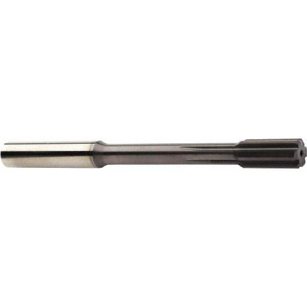 Chucking Reamer: 0.2374″ Dia, 2.9528″ OAL, 0.6142″ Flute Length, Solid Carbide 4 Flute, RH