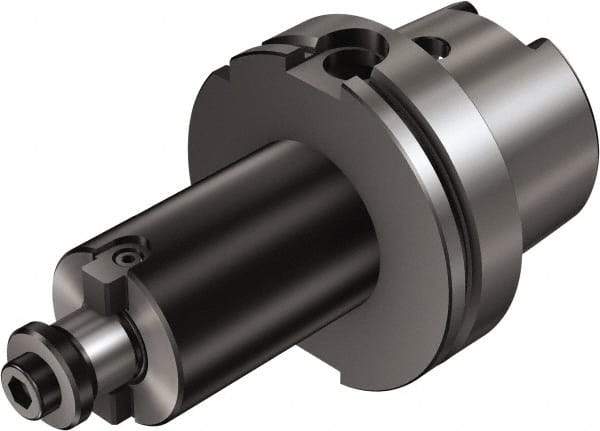 Sandvik Coromant - HSK100A Taper Face Mill Holder & Adapter - 27mm Pilot Diam - Exact Industrial Supply