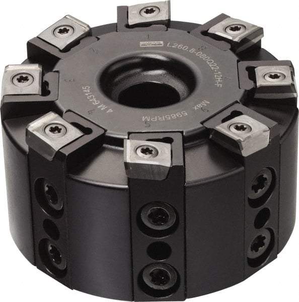 Sandvik Coromant - 260.8 Insert Style, Indexable Milling Cassette - R/L260.8 Toolholder Style, Compatible with Face Mills, Series Auto-AF - Exact Industrial Supply