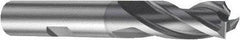 Sandvik Coromant - 16mm, 3 Flute, Solid Carbide, Corner Radius End Mill - 92mm OAL, 30° Helix, Right Hand Flute, 26.5mm LOC, Right Hand Cut - Exact Industrial Supply