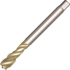 Sandvik Coromant - MF24x1.5 MF 4 Flute 6H Spiral Flute Tap - High Speed Steel, Uncoated, 140mm OAL, Right Hand Thread, Series CoroTap 300 - Exact Industrial Supply