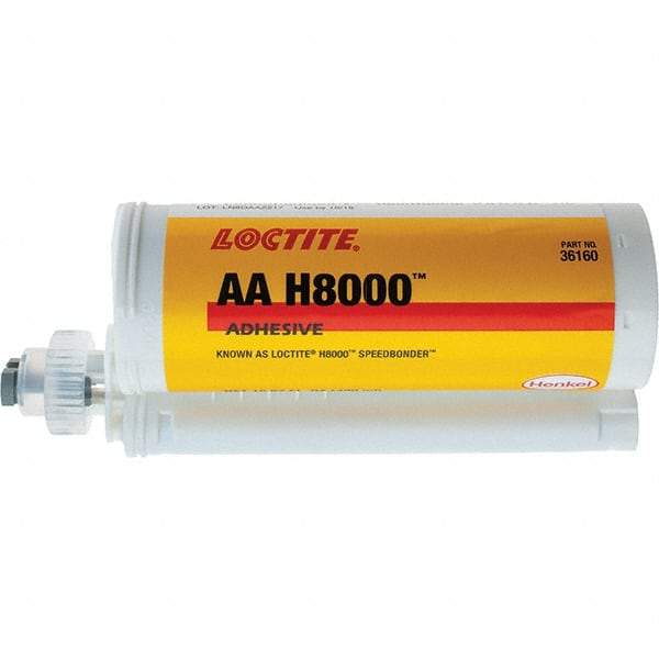 Loctite - 490 mL Cartridge Two Part Methacrylate Adhesive - 30 min Working Time - Exact Industrial Supply