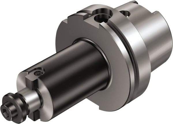 Sandvik Coromant - HSK50A ;HSK -A -Size 50 Taper Face Mill Holder & Adapter - 50mm Pilot Diam, 24mm Arbor Length - Exact Industrial Supply