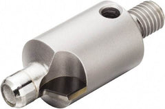 Sandvik Coromant - 1 Flute Polycrystalline Diamond Countersink - Uncoated, 37mm OAL, Right Hand Cut - Exact Industrial Supply