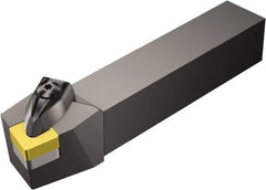Sandvik Coromant - DSBNR/L, Left Hand Cut, 15° Lead Angle, 32mm Shank Height x 32mm Shank Width, Negative Rake Indexable Turning Toolholder - 170mm OAL, SNMG 15 06 12, SNMG 543 Insert Compatibility, Series T-Max P - Exact Industrial Supply