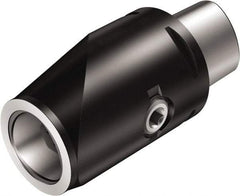 Sandvik Coromant - C8 Outside Modular Connection, C6 Inside Modular Connection, Capto to Capto Adapter - 120mm Projection, 168mm OAL, Through Coolant - Exact Industrial Supply
