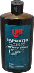 LPS - Tapmatic TriCut, 16 oz Bottle Cutting & Tapping Fluid - Semisynthetic, For Boring, Broaching, Drawing, Drilling, Engraving, Facing, Milling, Reaming, Sawing, Stamping, Tapping, Threading, Turning - Exact Industrial Supply