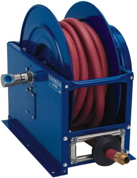 CoxReels - 25' Spring Retractable Hose Reel - 300 psi, Hose Not Included - Exact Industrial Supply