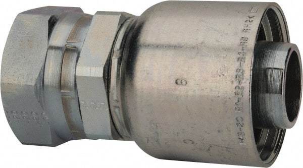 Parker - 1-1/4 Thread Hydraulic Hose Fitting - -20 Hose Size, 1 1/4" Hose Diam - Exact Industrial Supply