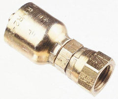 Parker - 1-1/4 Thread Hydraulic Hose Fitting - -20 Hose Size, 1 1/4" Hose Diam - Exact Industrial Supply