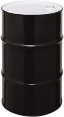 Made in USA - 55 Gallon Cylindrical Carbon Steel Tight Head Drum - 33" High x 22-1/2" Diam - Exact Industrial Supply