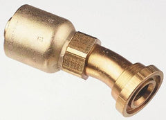 Parker - 1 Thread Hydraulic Hose Fitting - -16 Hose Size, 1" Hose Diam - Exact Industrial Supply